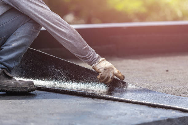 Professional Exterior Waterproofing technician working in Uniontown, OH